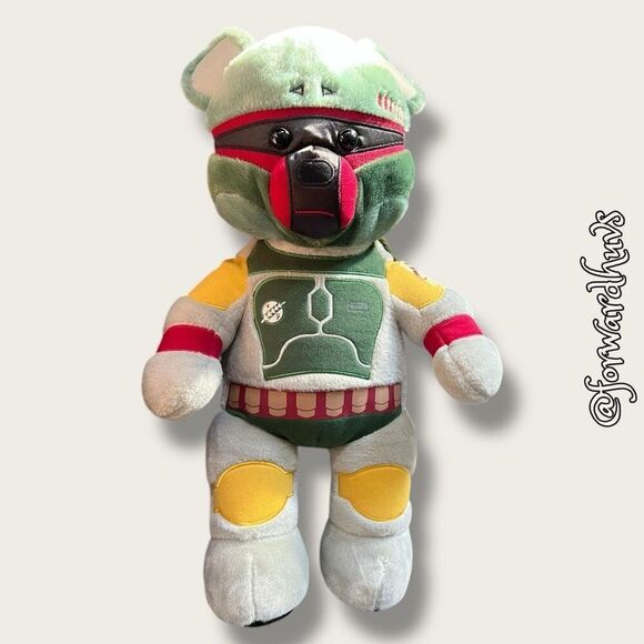 Boba Fett 2016 Retired Build-A-Bear Workshop Plush - Picture 4 of 11
